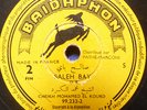 arabic algerien 78 RPM -Mohamed El Kourd. Salah Bey- baidaphon france 1930's