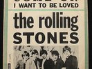 ROLLING STONES Come On / I Want To Be Loved Danish 1963 45 7