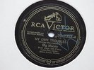 BIG MACEO MERRIWEATHER-My own troubles/I lost.... RCA VICTOR 20-2353 - BLUES