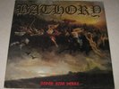 BATHORY 'BLOOD FIRE DEATH' ORG 1988 UNDER ONE FLAG GATEFOLD VINYL LP INC INSERT