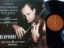 SZYMON GOLDBERG Bach Haydn  VIOLIN COCERTOS  UK Gold PARL ODEON PMA 1007 EX
