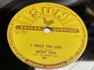 Johnny Cash I Walk The Line 78 SUN 241 Rockabilly Original Nice   Video