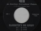 Funk Radio Spot 45 - Slaughter's Big Ripoff (1973) - AIP - VG++ mp3 James Brown