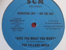 THE VILLAGE CHOIR   GIVE YOU WHAT YOU WANT   SCM 201   SOUL 12