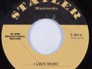 Disco Funk 45 UNKNOWN ARTIST I Love Music STATLER HEAR