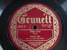 Gennett 78 RPM 3062 George Ake SAND CAVE (Mountain Style)