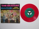 The Beatles - Hello Little Girl/Three Cool Cats Promo Red Vinyl Single, PRO1100