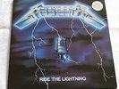 METALLICA - RIDE THE LIGHTNING, 2 LP, 1987, limited