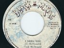 Cecil McDonald - I Need You / Dub - Black Magic / Black Ark 7