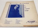 ALEXANDER VERTINSKY in His Original Songs  vinyl LP