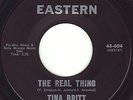 TINA BRITT - THE REAL THING (EASTERN) NORTHERN SOUL RARER BLACK LABEL ORIGINAL