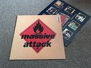 MASSIVE ATTACK - BLUE LINES - 1991 LP WITH INNER SLEEVE RARE ON VINYL