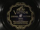 78 RPM -- Slim Lamar's Southerners, Victor 21710, EE+ Jazz