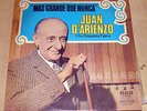 JUAN D'ARIENZO MAS GRANDE QUE NUNCA tango ARGENTINA LP