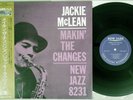 JACKIE McLEAN MAKIN' THE CHANGES NEW JAZZ VIJJ-30027 Japan OBI Vinyl LP