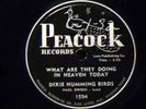DIXIE HUMMINGBIRDS Wading Through Blood & Water Black Gospel 78 Peacock,Hear it
