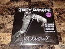 Joey Ramone Rare Limited Edition Ya Know Double Vinyl LP Record Set Ramones Punk