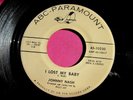 JOHNNY NASH - I Lost My Baby - clean Popcorn Promo 45 rpm - ABC-Paramount 10230