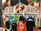 THREE 6 MAFIA 2x LP Chpt. 2 WORLD DOMINATION Mint OG Gatefold RARE