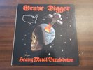 Grave Digger Heavy Metal Breakdown 1984 metal LP on Megaforce