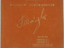 FURTWANGLER: Beethoven 1,2,3 Piano SOCIETY Limited Box FWS 5x LP Felt #’d NM
