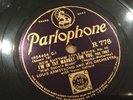 Joe Venuti Raggin The Scale LOUIS ARMSTRONG I'm In The Market.. Parlophone R778
