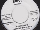 FOUR VOICES - YOUR LOVE IS GETTING STRONGER - WITH A LONELY HEART 2ND ISSUE