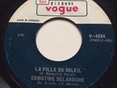 MOD YEYE PSYCH Christine Delaroche LA FILLE DU SOLEIL Vogue 45 rare Canadian