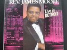 Rev. James Moore - Live In Detroit 2 LP VG+ MAL 26009 1992 Vinyl Record