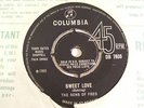 THE SONS OF FRED Sweet Love VG / Ex Columbia UK 1965 7