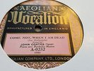 JOHN COATES COME NOT, WHEN I AM DEAD & SIGH NO MORE LADIES VOCALION A-0232