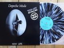 Depeche Mode New Life Ltd Grey Splatter Vinyl 12