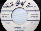 the EMPIRES original VG+  AMP 3 Recs promo 45 ZIPPETY ZIP b/w IF I'M A FOOL F151