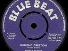 PRINCE BUSTER - BURNING CREATION / BOOP 45BB173 skinead ska
