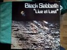 BLACK SABBATH LIVE AT LAST 1980 UK LP  NEMS BS001 A1/B1  NEW