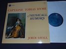 TOBIAS HUME musicall humors SAVALL astree as 77 mint- lp