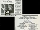 RAMEAU  intégrale clavecin vol.1 - SCOTT ROSS / STIL