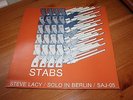 STEVE LACY - STABS - SOLO IN BERLIN - GERMAN ISSUE - EXCELLENT+