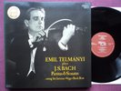 DANACORD Mono 3LP box, BACH: Partitas & Sonatas for Violin Solo, TELMANYI, NM