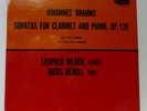 NEW SEALED WESTMINSTER Brahms LEOPOLD WLACH Clarinet Sonatas DEMUS W-9023  LP