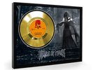 Cradle Of Filth Her Ghost In The Fog Framed Gold Disc Display Vinyl (C1)