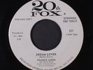 FRANKIE SARDO: Dream Lover / Bonnie, Bonnie 45 (dj, hint of clear stain around