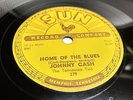 Johnny Cash Home Of The Blues 78 SUN 279 Rockabilly Original Nice   Video