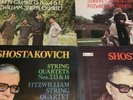 SHOSTAKOVICH STRING QUARTETS FITZWILLIAM UK L'OISEAU-LYRE 6 LPs Missing1 NM RARE