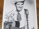VERY RARE Ernest Tubb - Picture - Portrait 8x10 Signed - NICE TOO