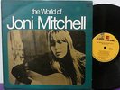 JONI MITCHELL The World Of  LP AUSTRALIAN ONLY Reprise RS 5260  NM
