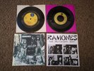 RAMONES SINGLES,,BLITZKRIEG BOP ORIGINAL COPY....DON'T COME CLOSE ROCKAWAY ECT