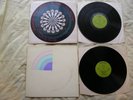 CURVED AIR X 2 LP (Air conditioning, Second Album 'fold-out') UK green lbls EX-