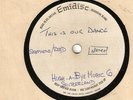 LES REED / GEOFF STEPHENS WRITTEN EMI ACETATE THIS IS OUR DANCE ELVIS….
