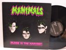 RARE PUNK LP- MANIMALS - BLOOD IS THE HARVEST HP301 1985 House of Pain OH clean